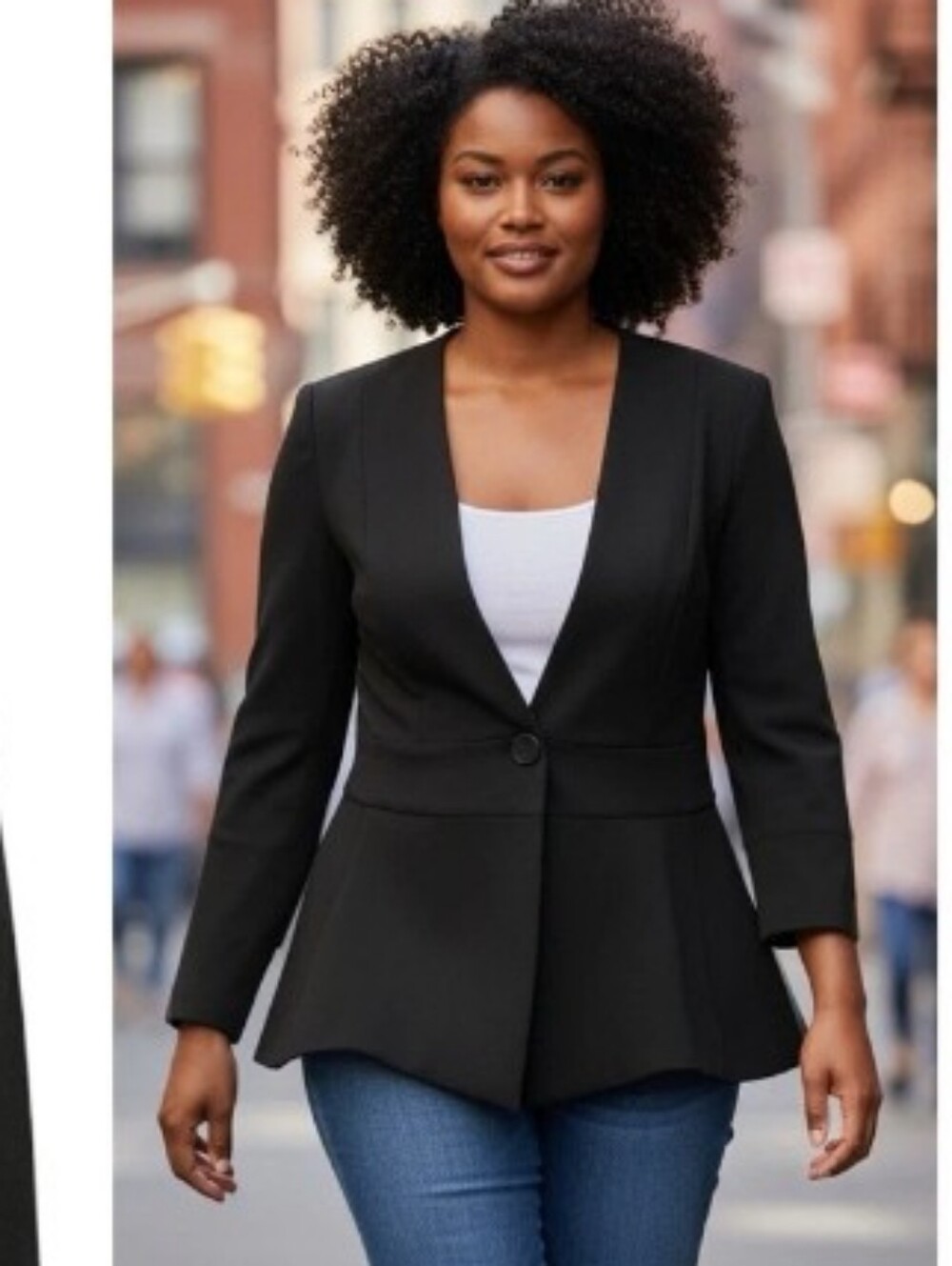 Lane Bryant Peplum Blazer Sz 22